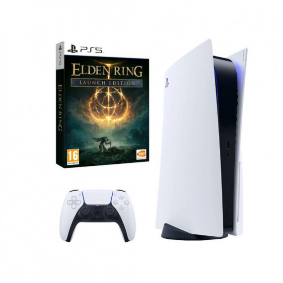 Consola Sony Playstation 5 con Lector de Disco + PS5 Elden Ring (launch  Edition) ( Fisico ) SONY PS5 - Guanxe Atlantic Marke
