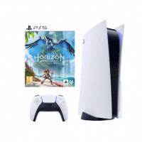 Consola Sony Playstation 5 con Lector de Disco  + PS5 Horizon Forbidden West   ( Fisico )  SONY PS5