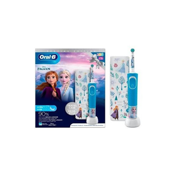 Cepillo eléctrico recargable para niños Oral b - Braun Vitality Frozen