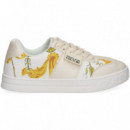 Deportivo Print Oro/blanco  VERSACE JEANS