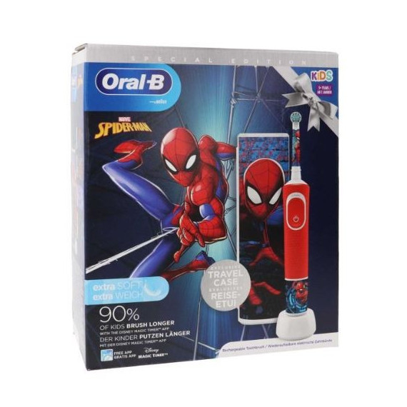 Cepillo Dental Oral B Vitality Kids  Spiderman  BRAUN