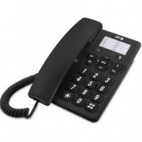 SPC Telefono Fijo Original Telecom 3602 Negro