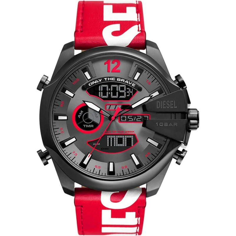 Diesel best sale rojo reloj