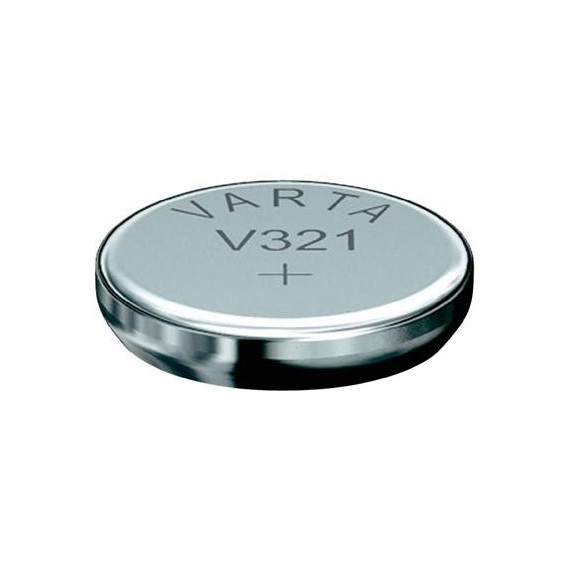 VARTA Pila de Oxido Plata 0% Mercurio V321 Sr 616 1.55V