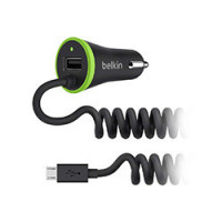 Cargador de Coche BELKIN USB Lightning (F8J154BT04-BLK)