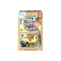 Puzzle Madera Educa Borras Disney Animals 2X16(18079)  EDUCA-BORRAS