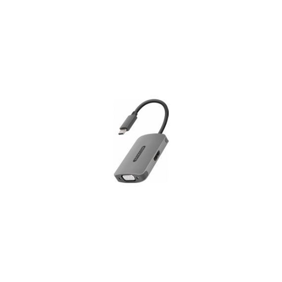 Adaptador SITECOM Usb-c 3.0 a Hdmi/vga Gris (CN-373)