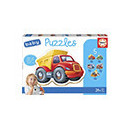 Baby Puzzle Educa Borras Vehiculos +24MESES (14866)  EDUCA-BORRAS
