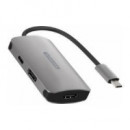 Adaptador SITECOM Usb-c a 2XHDMI/USB-C Pd 100W (CN-398)