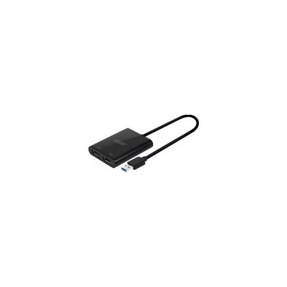 Splitter CLUB 3D Usb-a 3.2 a 2XDP 1.2 4K60HZ (CSV-1477)