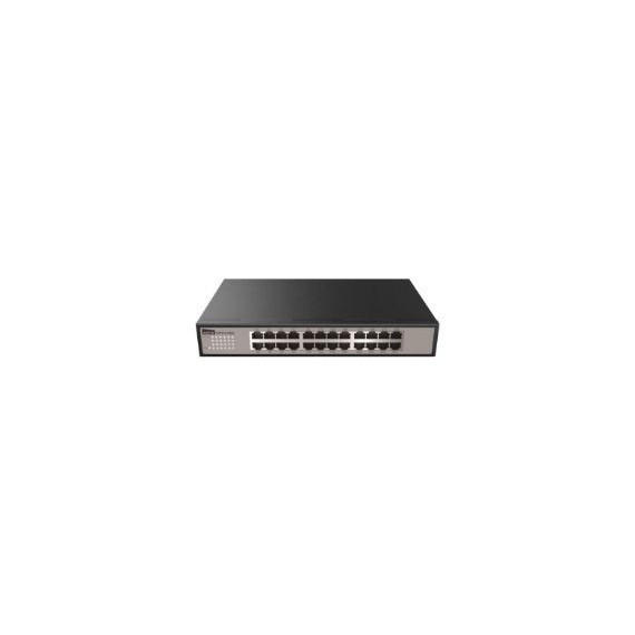 Switch NETIS 24P 10/100/1000 Rack Negro (ST3124GS)