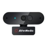 Webcam AVERMEDIA Fhd USB Micrófono Negra (40AAPW310AVS)