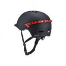 Casco YOUIN Led Trasero y Mando Bt Talla L NEGRO(MA1015