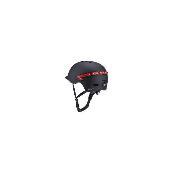 Casco YOUIN Led Trasero y Mando Bt Talla L NEGRO(MA1015