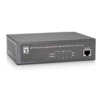 Switch LEVELONE 5P 10/100/1000 Poe Gris (GEP-0522)