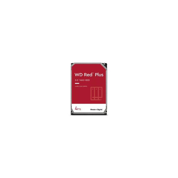 Disco Wd Red Plus 3.5" 4TB SATA3 256MB (WD40EFPX)  WESTERN DIGITAL