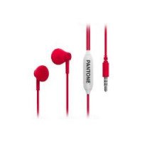 Auriculares PANTONE In-ear 3.5MM Rojos (PT-WDE001R1)