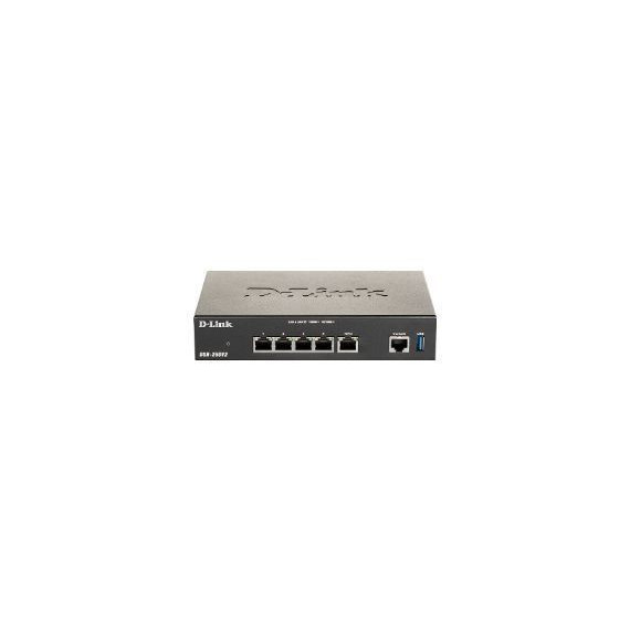 Router D-LINK Vpn Wifi 1XUSB-A 3.0 Negro (DSR-250V2)