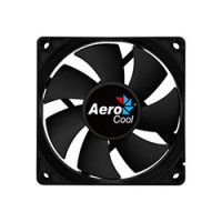 Ventilador AEROCOOL Force 80MM Negro (FORCE8BK)