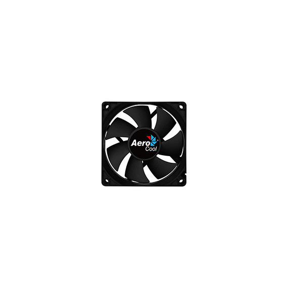 Ventilador AEROCOOL Force 120MM Negro (FORCE12BK)