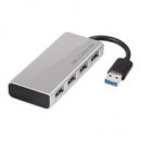 Hub CLUB 3D Usb-a 3.2 a 4XUSB 3.0 + Cargador (CSV-1431)