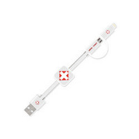 Cable USB SWISS GO Ios/musb-usb Blanco 1M (SWI503002)