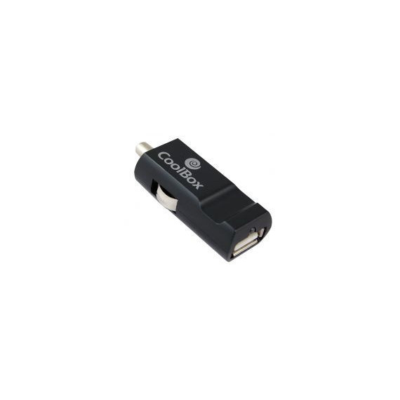Cargador de Coche COOLBOX USB 2.0 Negro (CDC-10)