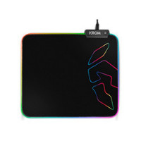 Alfombrilla Gaming KROM Knout Rgb Negra (nxKROMkntrgb)