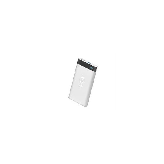 Powerbank SBS 5000MAH 1USB Blanco (TTBB50001UFLCDW)