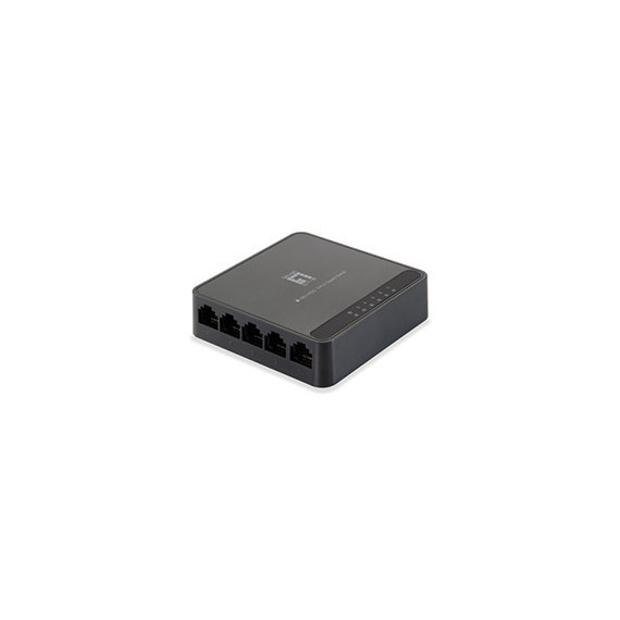 Switch LEVELONE 5P 10/100/1000 Negro (GEU-0522)