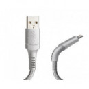 Cable SBS USB a Lightning 1M Gris (TECABLELIGUNB1W)