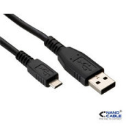 Nanocable USB 2.0 A/m-micro B/m 0.8M Negro (10.01.0500)  NANO