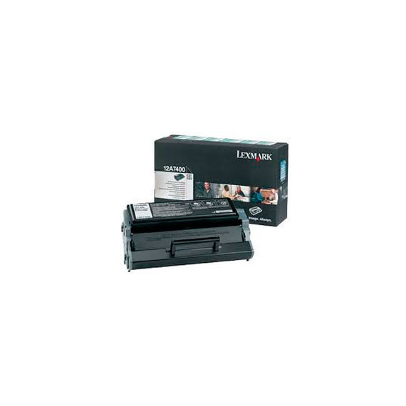 Toner LEXMARK Laser Negro 3000 Páginas (12A7400)