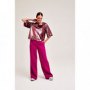 Blusas y Camisas Blusa CKS Tiria Dark Pink