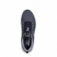 Zapatillas para caminar Hombre Skechers Track Broader Azul-232698/NVY