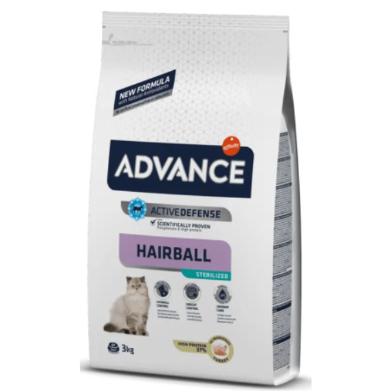 ADVANCE Cat Hairball Sterilized 3 Kg