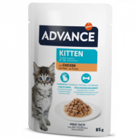 ADVANCE Cat Kitten Pollo Pouch 85 Gr