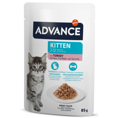 ADVANCE Cat Kitten Pavo Pouch 85 Gr