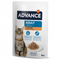 ADVANCE Cat Adult Pollo Pouch 85 Gr