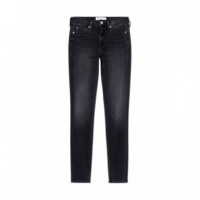 CALVIN KLEIN - Mid Rise Skinny - 1BY - F|J20J221684/1BY