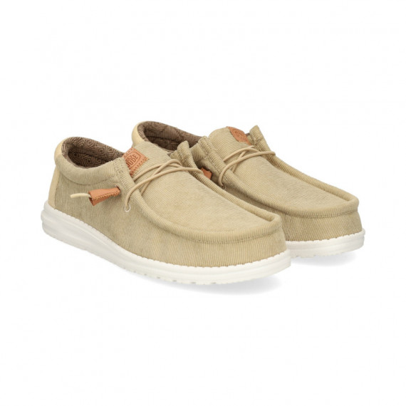 Deportivo Wallabee Cuero  HEY DUDE