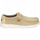 Deportivo Wallabee Cuero  HEY DUDE