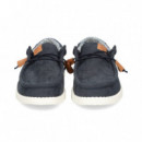 Deportivo Wallabee Marino  HEY DUDE