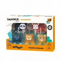 Imanix Imanimals Wild Jungle 5PZAS  BRAINTOYS