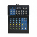 TOPP PRO MXI.6 Mesa Mezclas 2 Mic 2 Line Stereo 1 Aux Ctrl Room