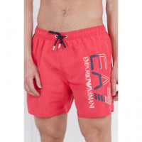 Mens Woven Boxer Paradise Pink  EA7 EMPORIO ARMANI 7