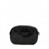 Puffed Peony Small Necessaire Black  GUESS