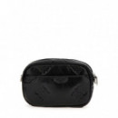 Puffed Peony Small Necessaire Black  GUESS