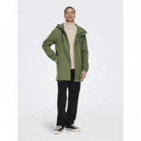 Chaquetas Hombre Parka ONLY&SONS Hall Softshell Oliva