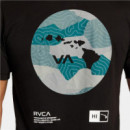 Camiseta RVCA Hawaii Bar Topo Camo